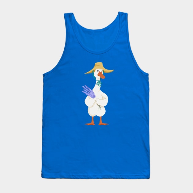 Lavender Goose Tank Top by ScintillaDesiderata 